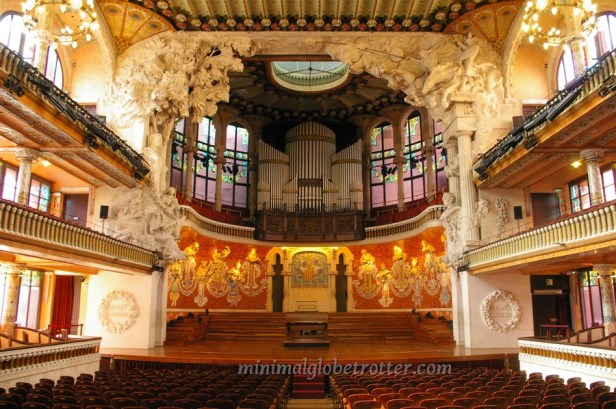 barcellona palazzo della musica catalana