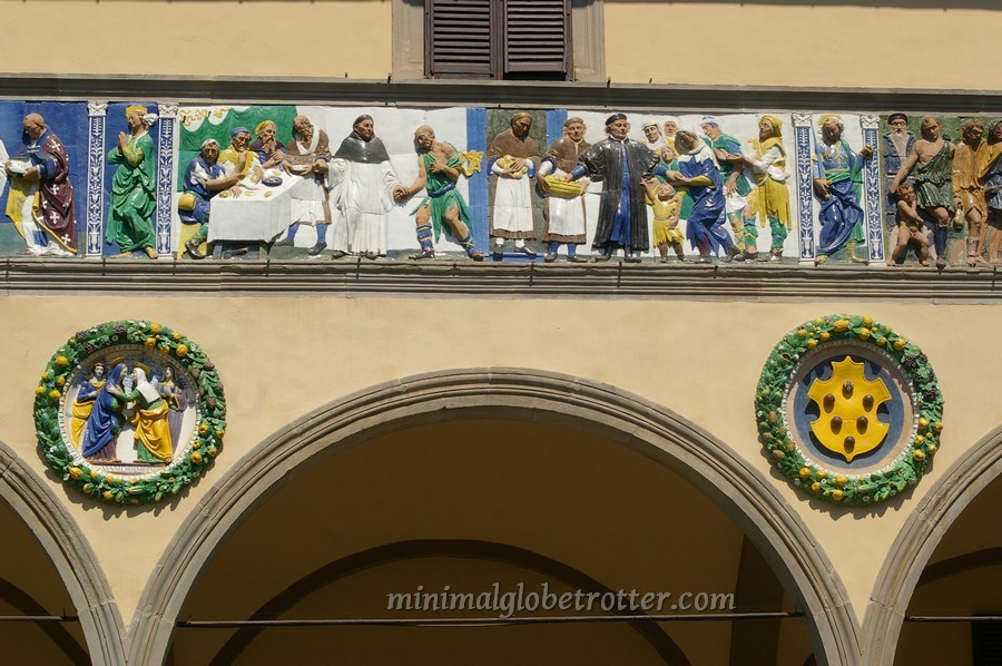 Pistoia fregio robbiano