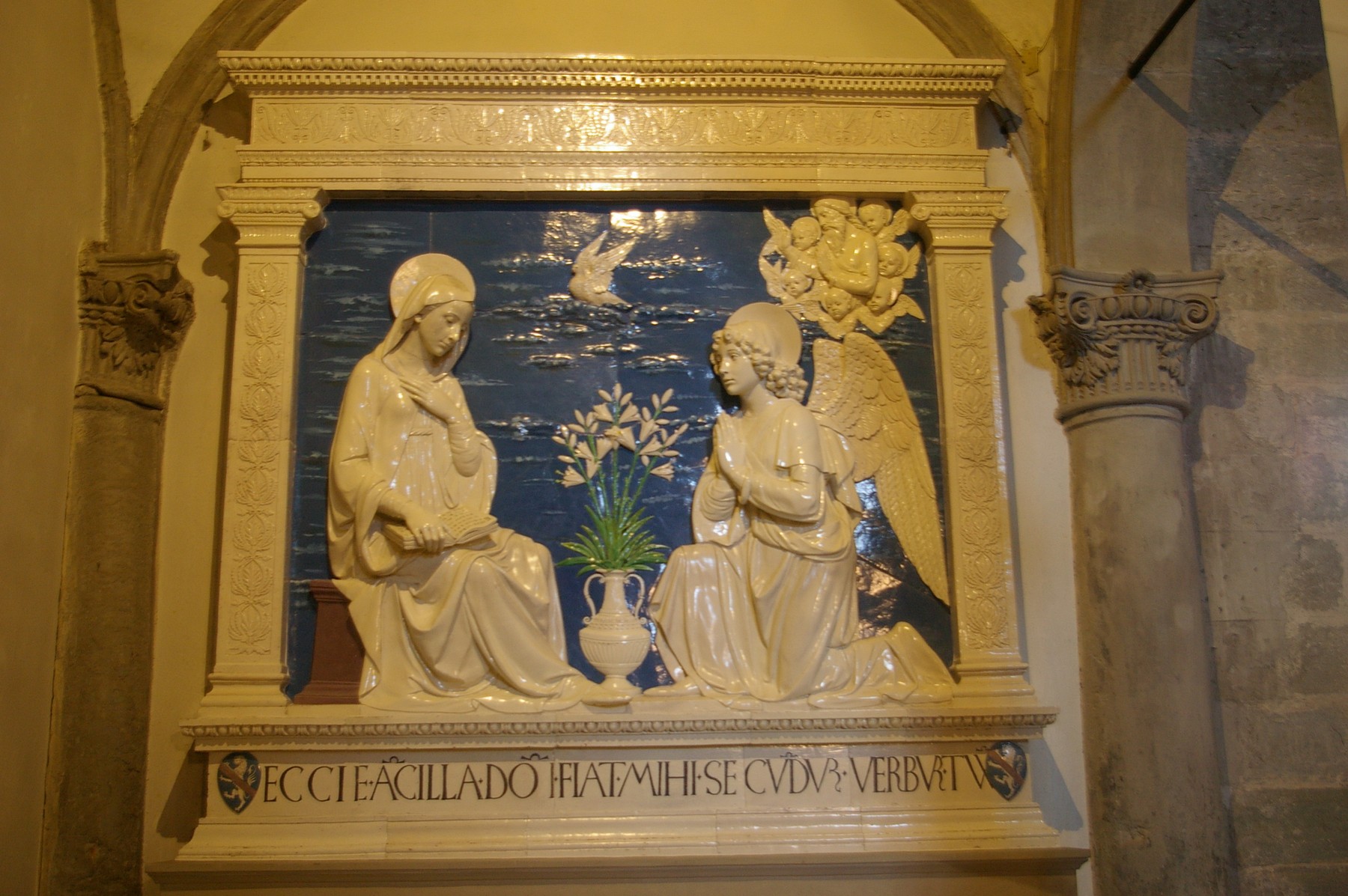 formella della robbia la verna