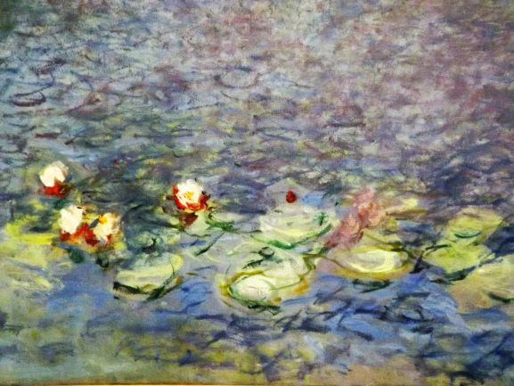 Particolare delle Ninfee di Claude Monet
