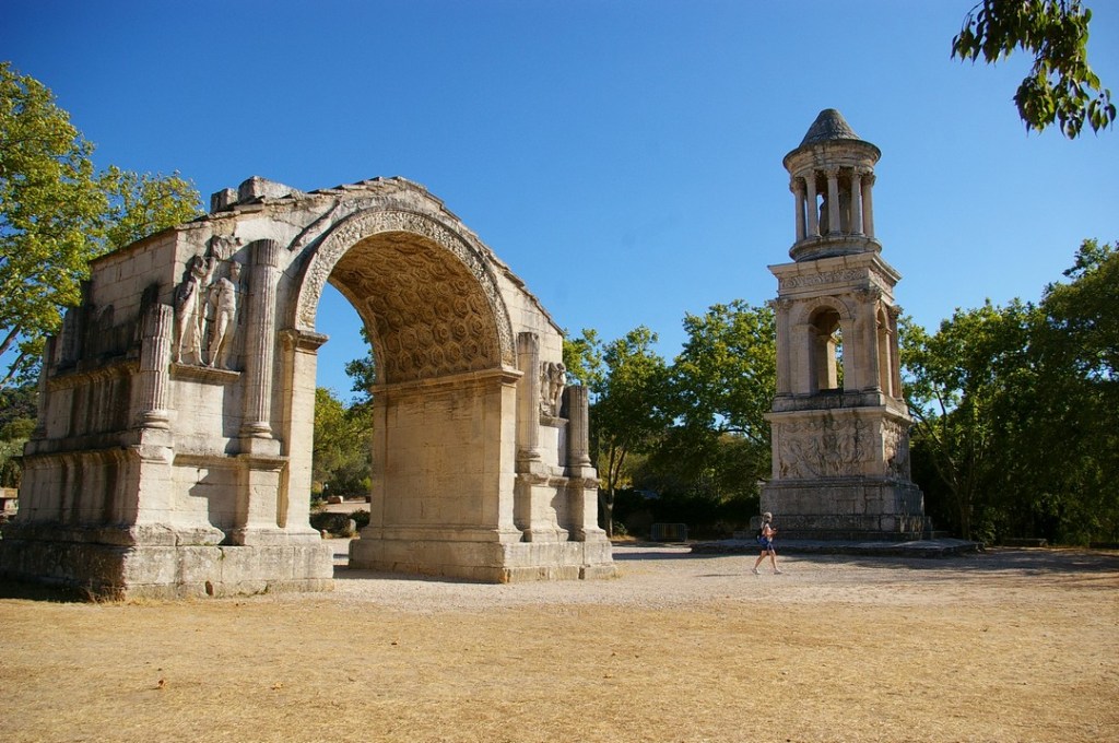 Les Antiquites - Saint Remy de Provence veduta