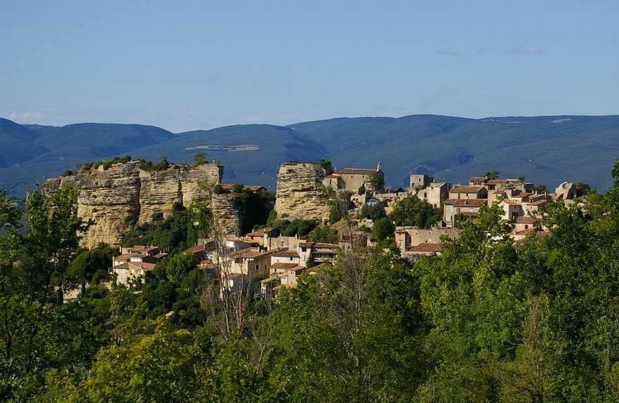 Panoramica del Villaggio di Saignon - Luberon