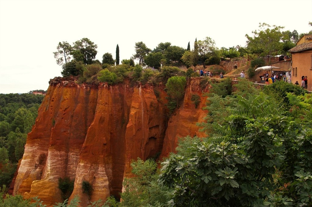 Sentiero d'ocra Roussillon