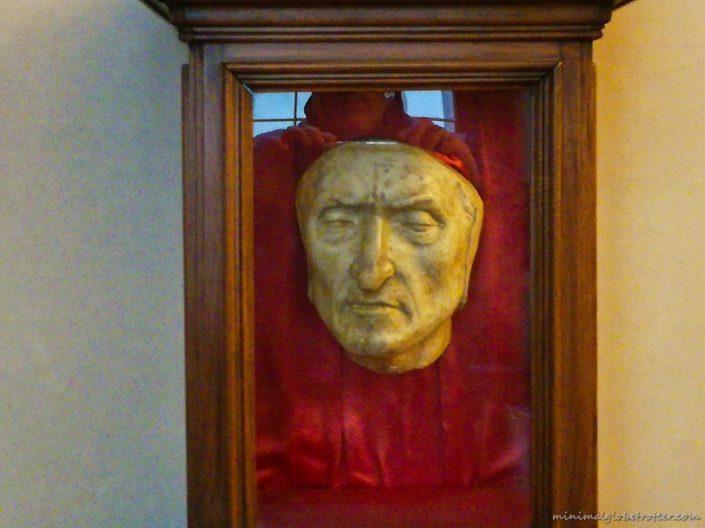 Maschera di Dante Palazzo della Signoria