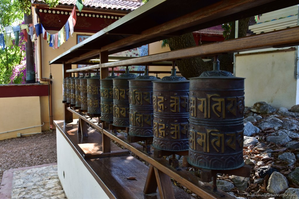 Ruote della preghiera centro Buddista di Pomaia