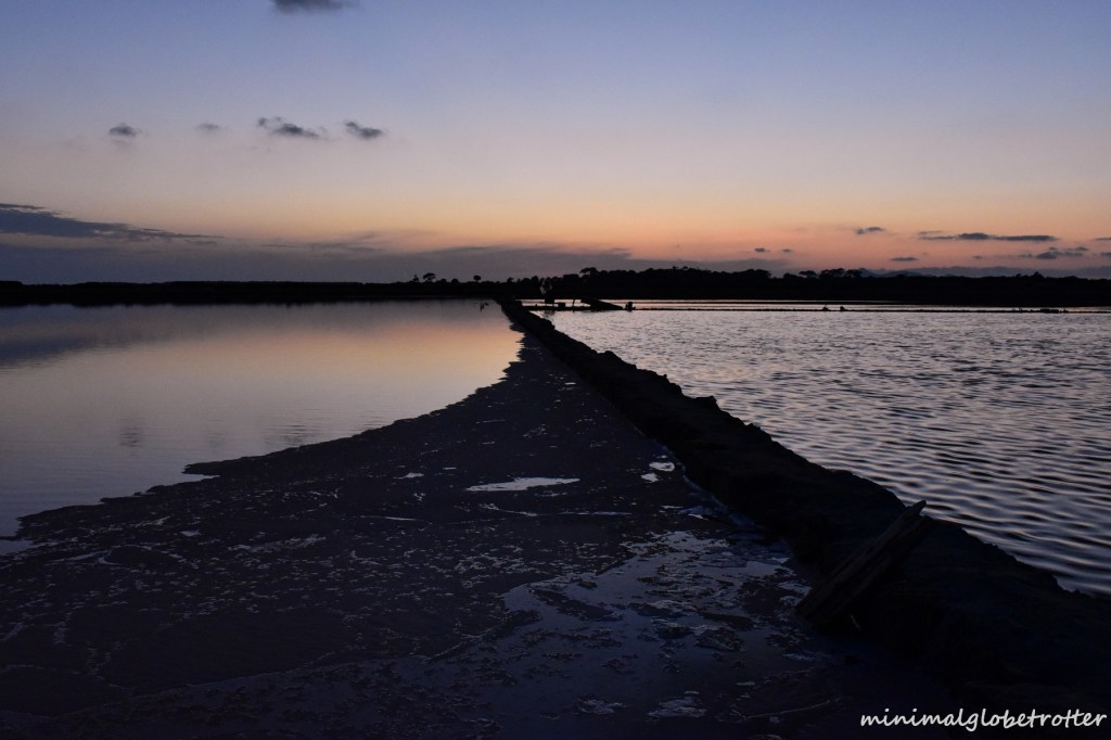 Marsala saline Infersa vasche con fior di sale